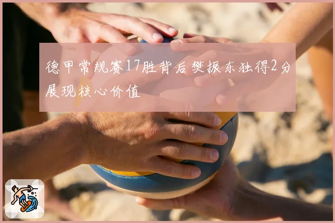德甲常规赛17胜背后樊振东独得2分展现核心价值