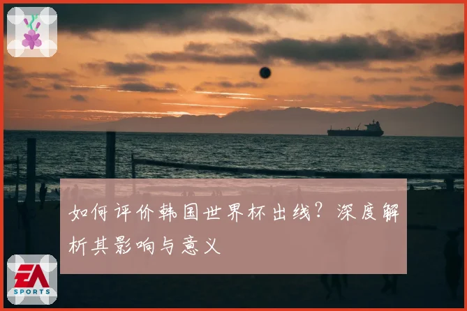 如何评价韩国世界杯出线？深度解析其影响与意义